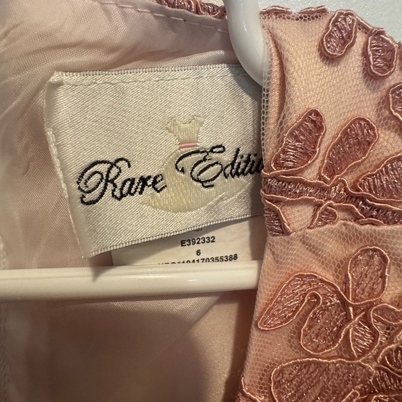 Rare Editions Gold and pink Sequin Embellished tulle fancy dress size 6 - Picture 3 of 3